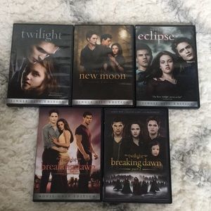 Twilight Saga (5 Piece) Movie Set